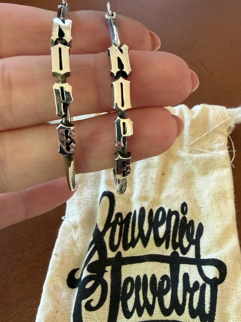 Souvenir Jewelry Hoop Earrings